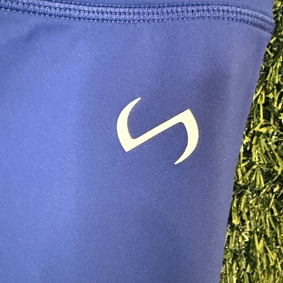 TLF Tempo 4 Inch Workout Shorts Small Oxford Blue - Picture 3 of 6